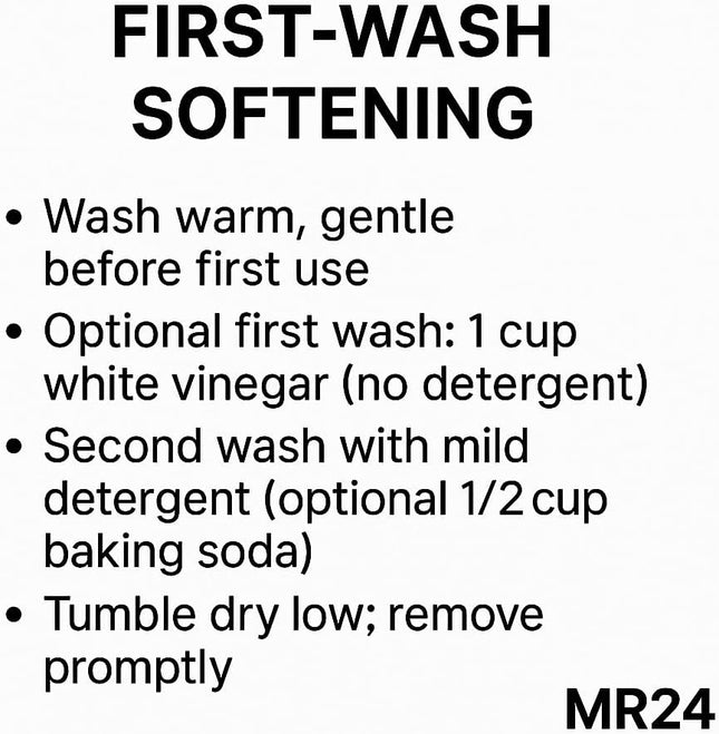 MR24 100% Organic Cotton King Size Bed Sheets Set | Draps King Coton Biologique 350 Fils