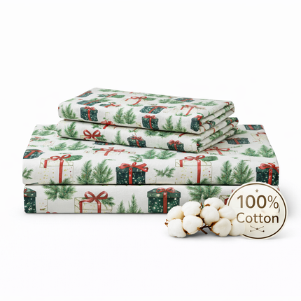 100% Pure Cotton – Soft, breathable, and skin-friendly king sheets